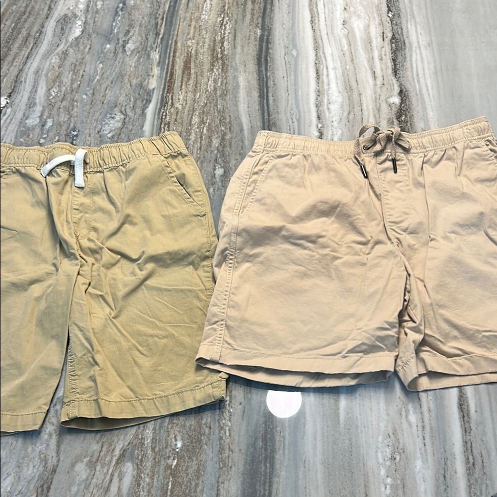 Gap & Childrens Place Uniform Tan Shorts NWOT Sz 16 & M